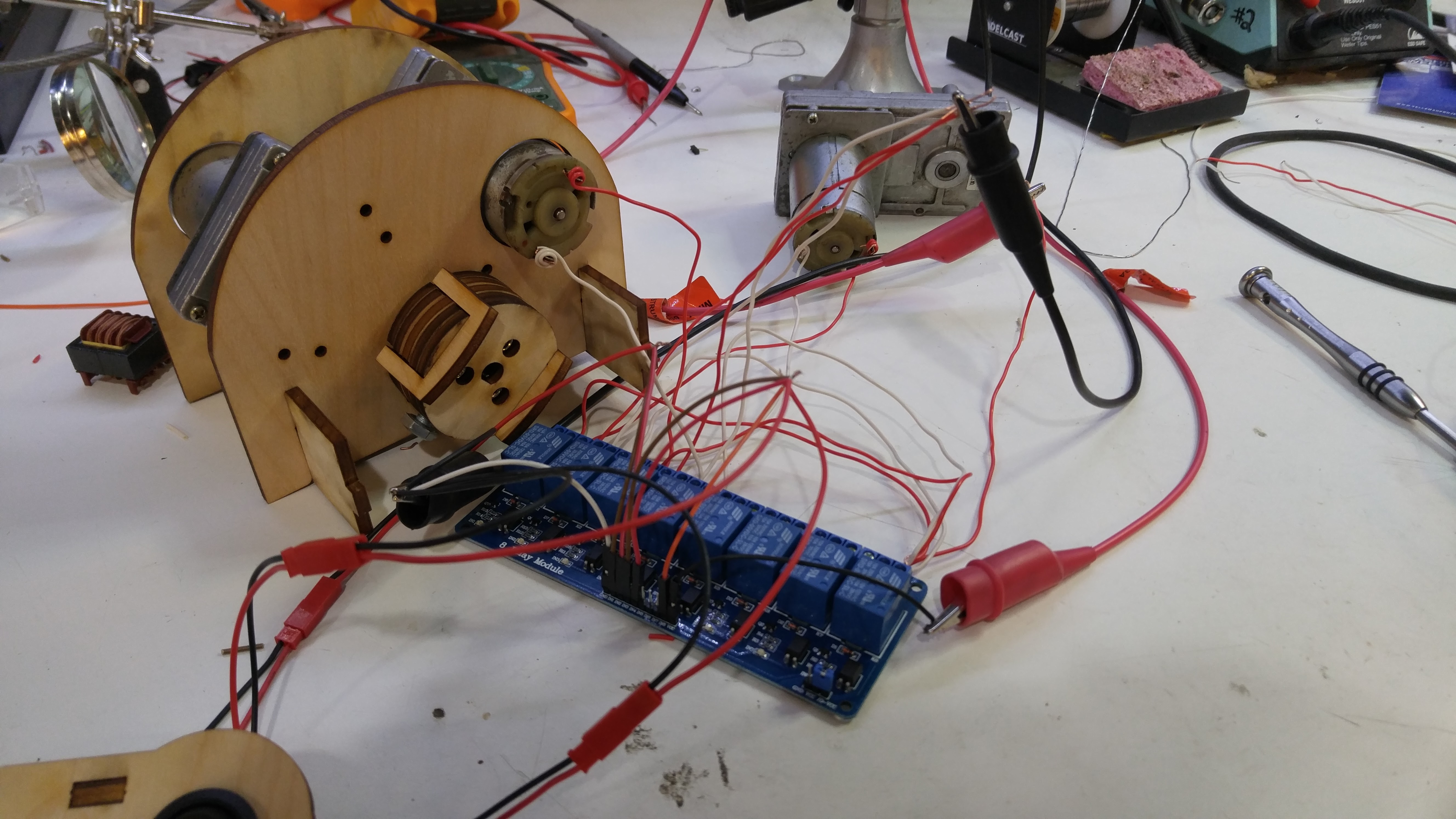 Wiring Relays for Controller to Motors